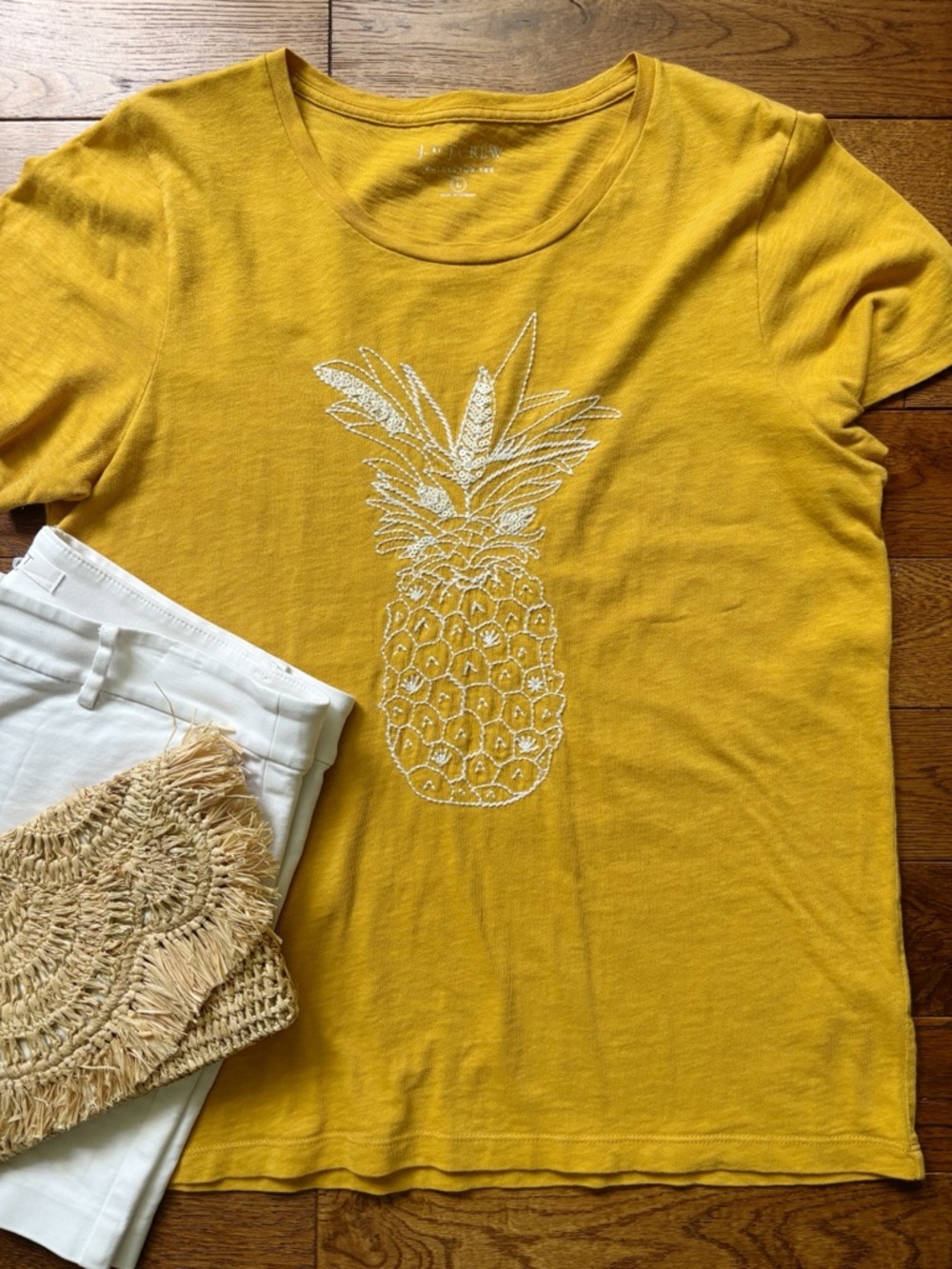 J. Crew Collector Pineapple Tee